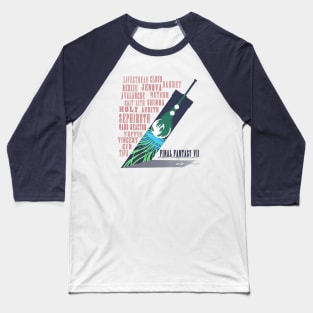 Aerith's Prayer FFVII Baseball T-Shirt